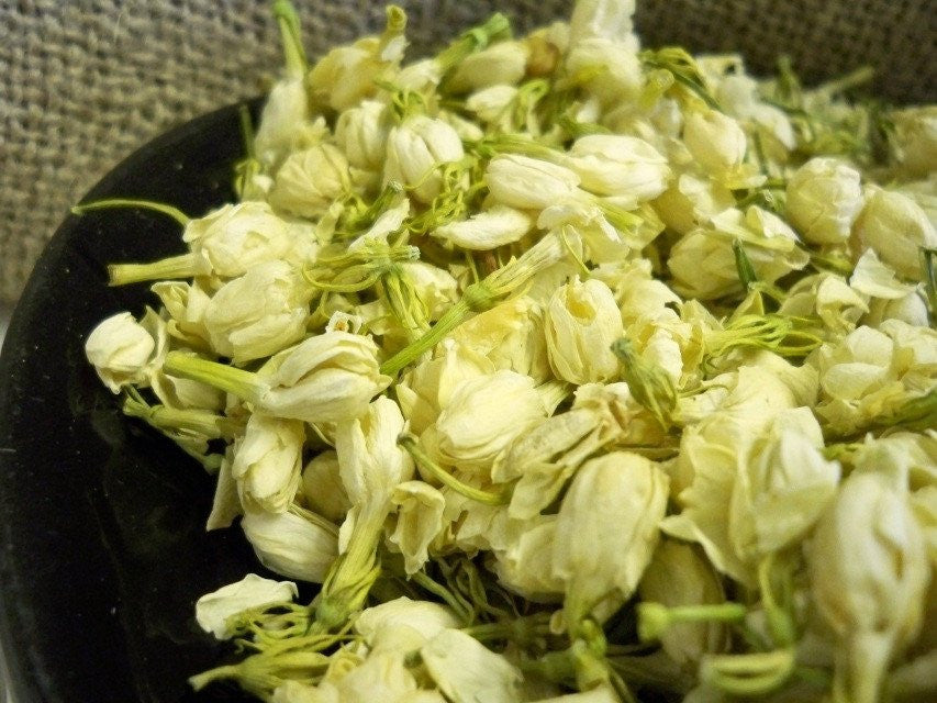 Jasmine Flower Whole (jasminum officinale) – Glenbrook Farms Herbs and Such